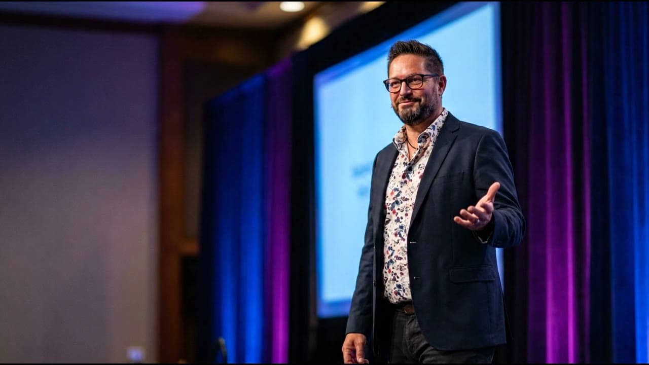 Anders Bratland föreläser om AI och digital transformation